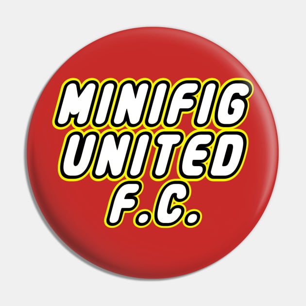 MINIFIG UNITED FC, Customize My Minifig Pin by ChilleeW