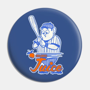 Defunct Orlando Juice Baseball Team Pin