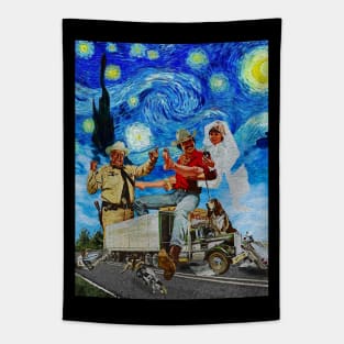 Vangogh Smokey and The Bandit Tapestry