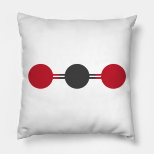 CO2 Molecular Structure Pillow
