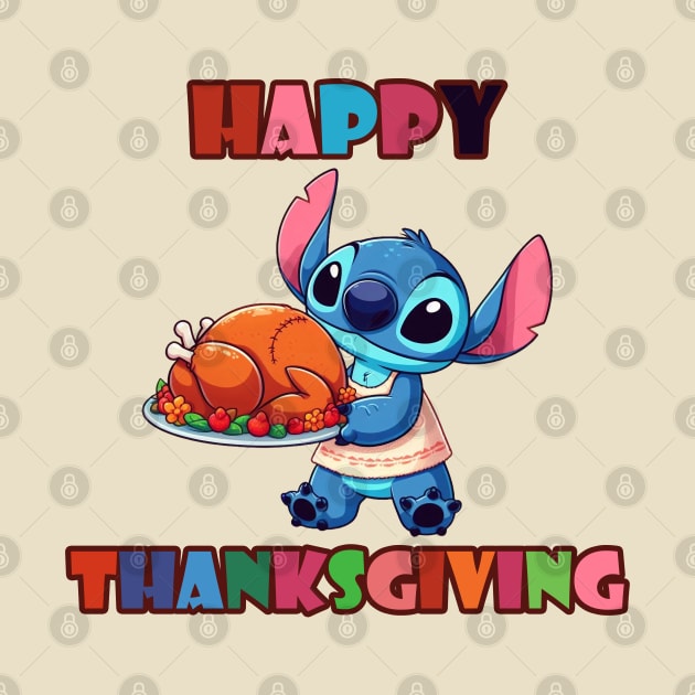 Giving Thanks Thanksgiving Stitch Thanksgiving 2023 by BukovskyART