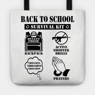 Back to School Survival Kit Tote