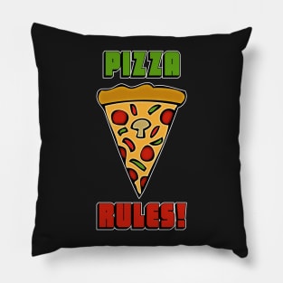 Pizza Rules! Pillow