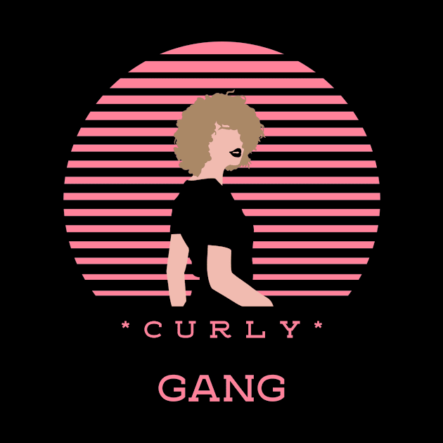 Curly Gang V3 by Just In Tee Shirts