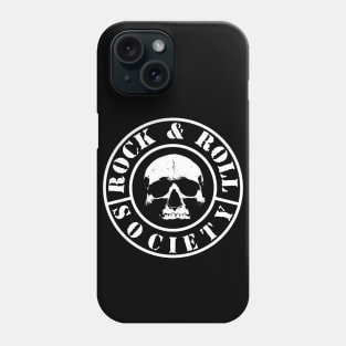 rock and roll society Phone Case