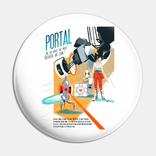 Portal Pin by Pikipouet