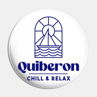 Quiberon Chill & Relax - Brittany Morbihan 56 Sea Beach Holidays Pin