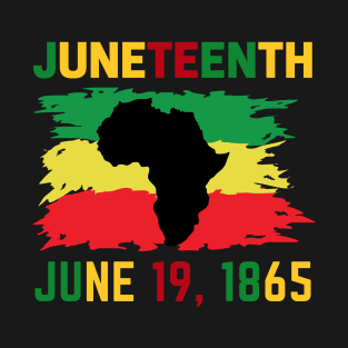 Juneteenth June 19th 1865 Juneteenth Freedom Day T-Shirt