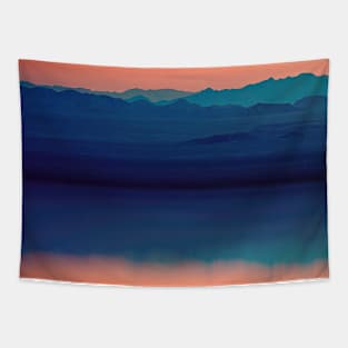 Dawn Mountain sunrise Tapestry