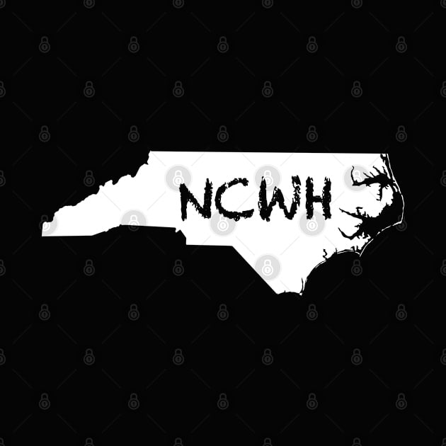 NCWH white logo by NCwhiskeyhunters 