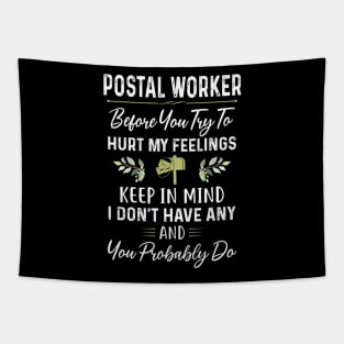 Postal Worker Tapestry