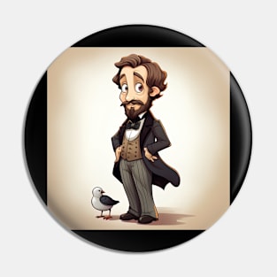 Charles Dickens Pin