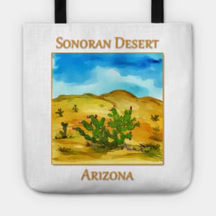 Prickly Pear Cactua as seen in the Sonoran Desert Tote