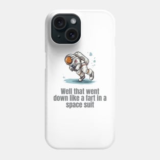 Astronaut Farting Joke Phone Case