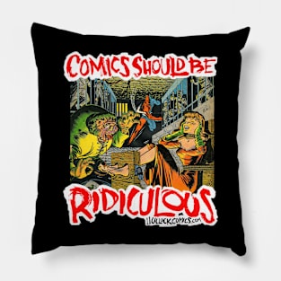 Comics Should Be Ridiculous: Charles Biro Pillow