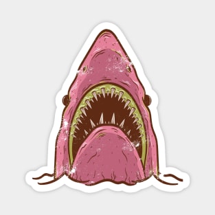 Shark head Design T-shirt STICKERS CASES MUGS WALL ART NOTEBOOKS PILLOWS TOTES TAPESTRIES PINS MAGNETS MASKS T-Shirt Magnet