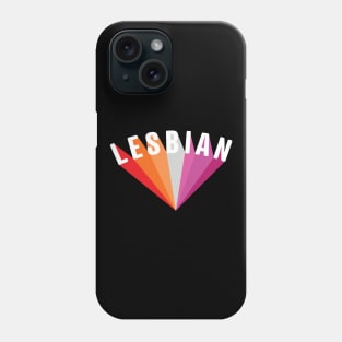 Lesbian Pride Shadow Phone Case