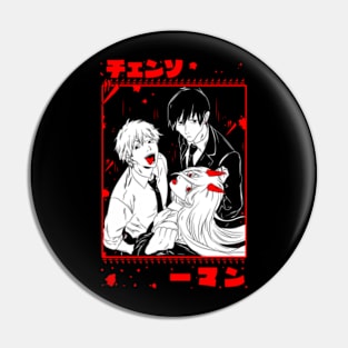 Devil Hunter Crew Anime Fanart Pin