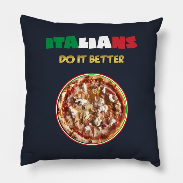Italians do it better: the PIZZA Pillow by RiverPhildon
