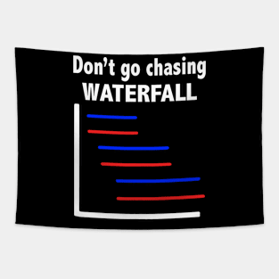 Funny Don't Go Chasing Waterfall Tapestry