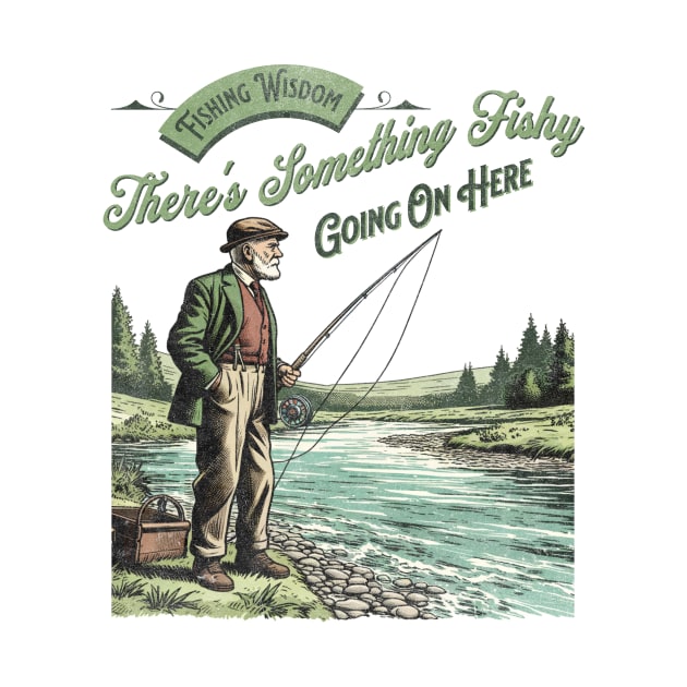 Fishing Wisdom There's Something Fishy Going On Here by Jennifer Stephens