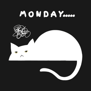 MONDAY VIBES (WHITE) T-Shirt