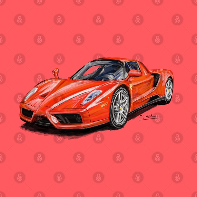 Ferrari Enzo by Francohanekom