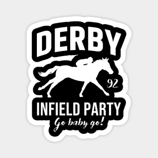 The Derby Infield Party Go Baby Go Magnet