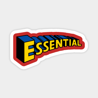 Essential Superlogo Pocket Logo Magnet