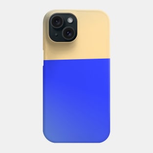 blue cream texture design Phone Case