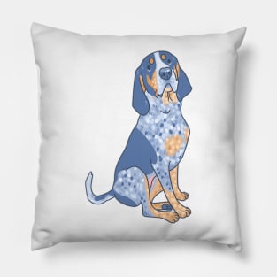 Bluetick Coonhound Pillow