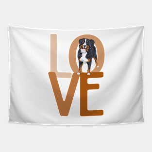 Bernese Mountain Dog LOVE! Especially for Berner Dog Lovers! Tapestry