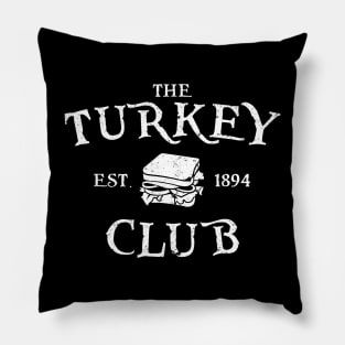 The Turkey Club Pillow