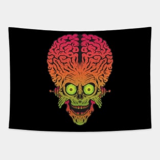 Mars Attacks! Alien Ack Ack Ack Tapestry