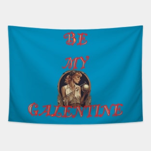 Galentines day retro golfer Tapestry