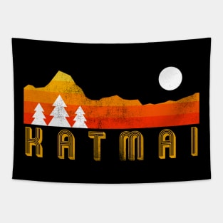 Katmai  national park retro vintage Tapestry