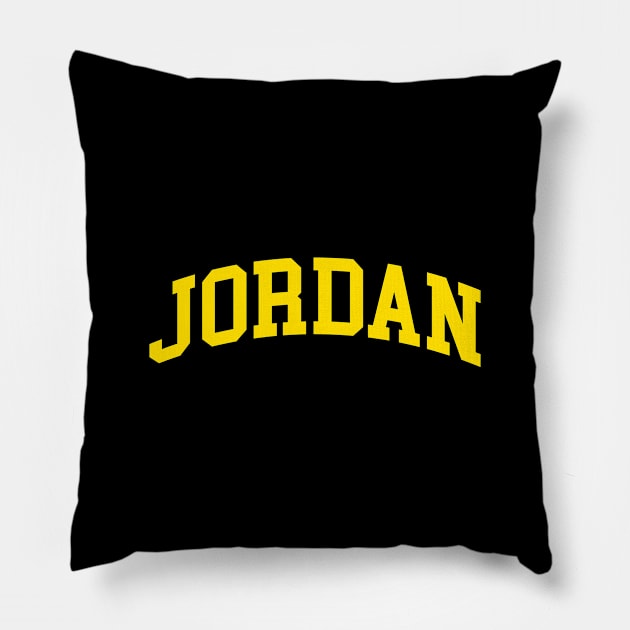 Jordan Pillow by monkeyflip