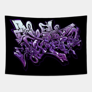 Wild Style Graffiti Tapestry