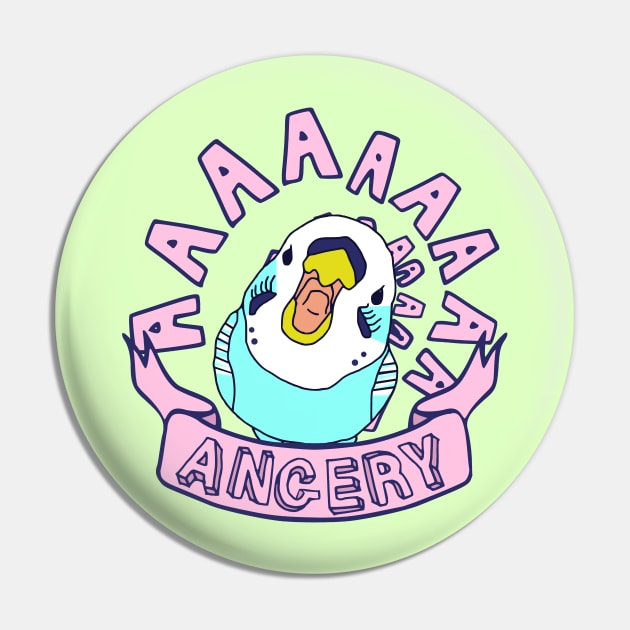 ANGERY - budgie Pin by FandomizedRose