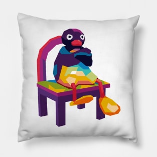 Angry Penguin Meme Pillow