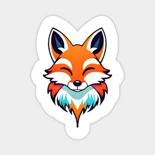 cute fox sticker Magnet