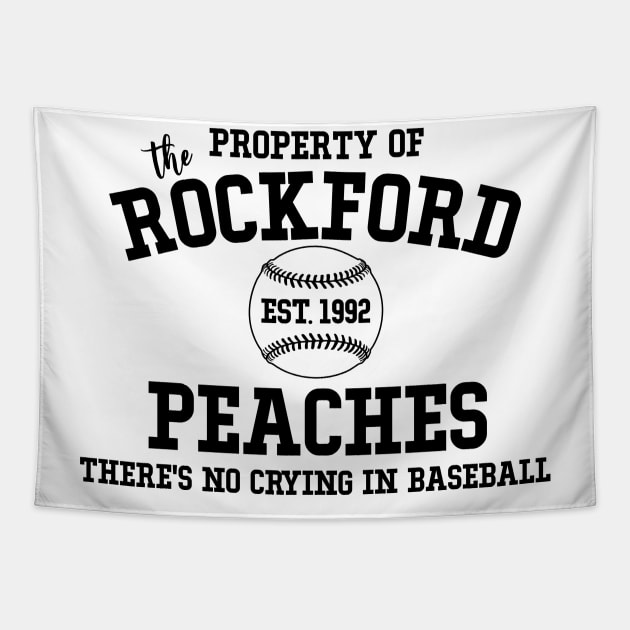 Rockford Peaches Tapestry by mariansar