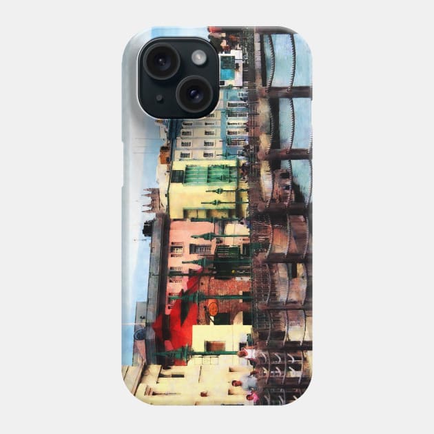 Bridgetown Barbados Waterfront Phone Case by SusanSavad