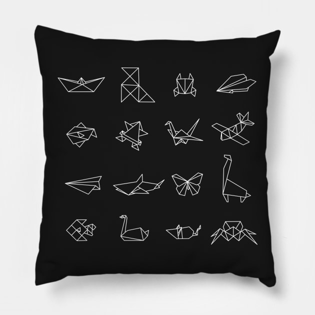 Origami Collection Pillow by Digster