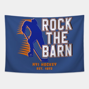 Islanders Rock the Barn Tapestry