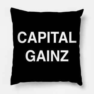 Capital Gainz Pillow