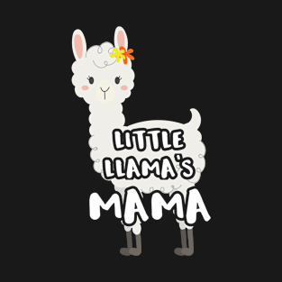 Matching Mother Daughter Gift Gift Little Llamas Mama Gift T-Shirt