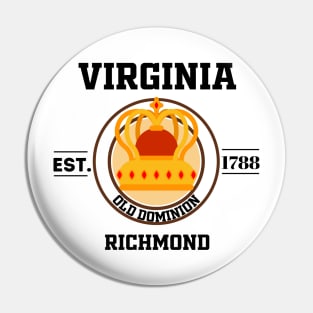 Virginia state Pin