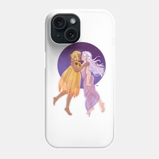 Sapphic Sun and Moon Phone Case