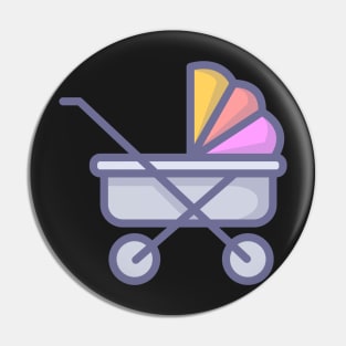 baby carriage Pin